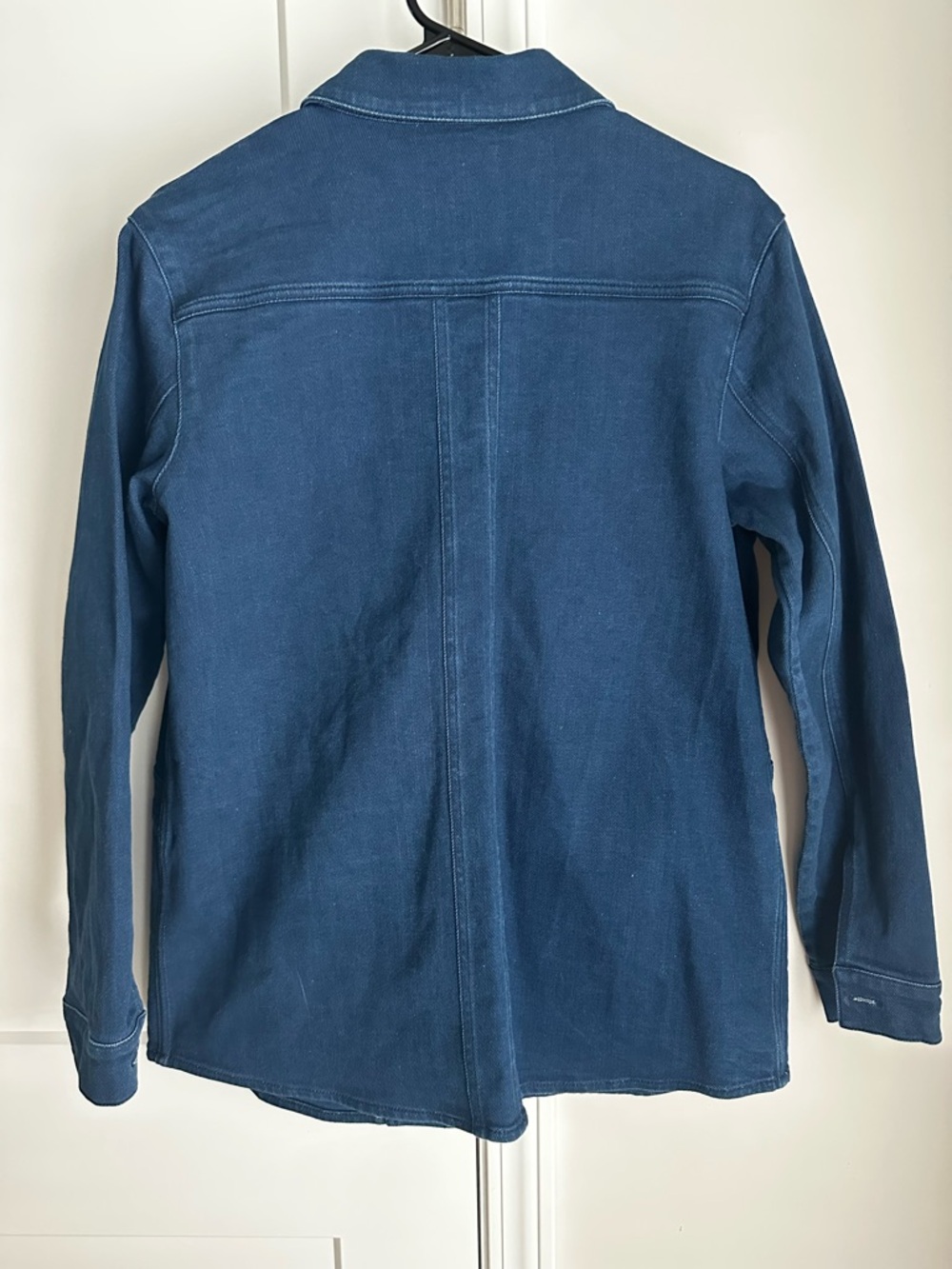 SÉZANE Will Forever Denim Indigo Jacket Women’s Oversized Size (M) - Picture 5 of 9
